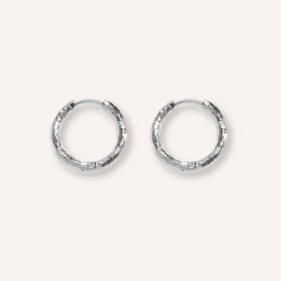 Sottile Oorbellen – 14 mm – Zilver