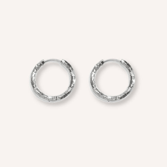 Sottile Oorbellen – 14 mm – Zilver