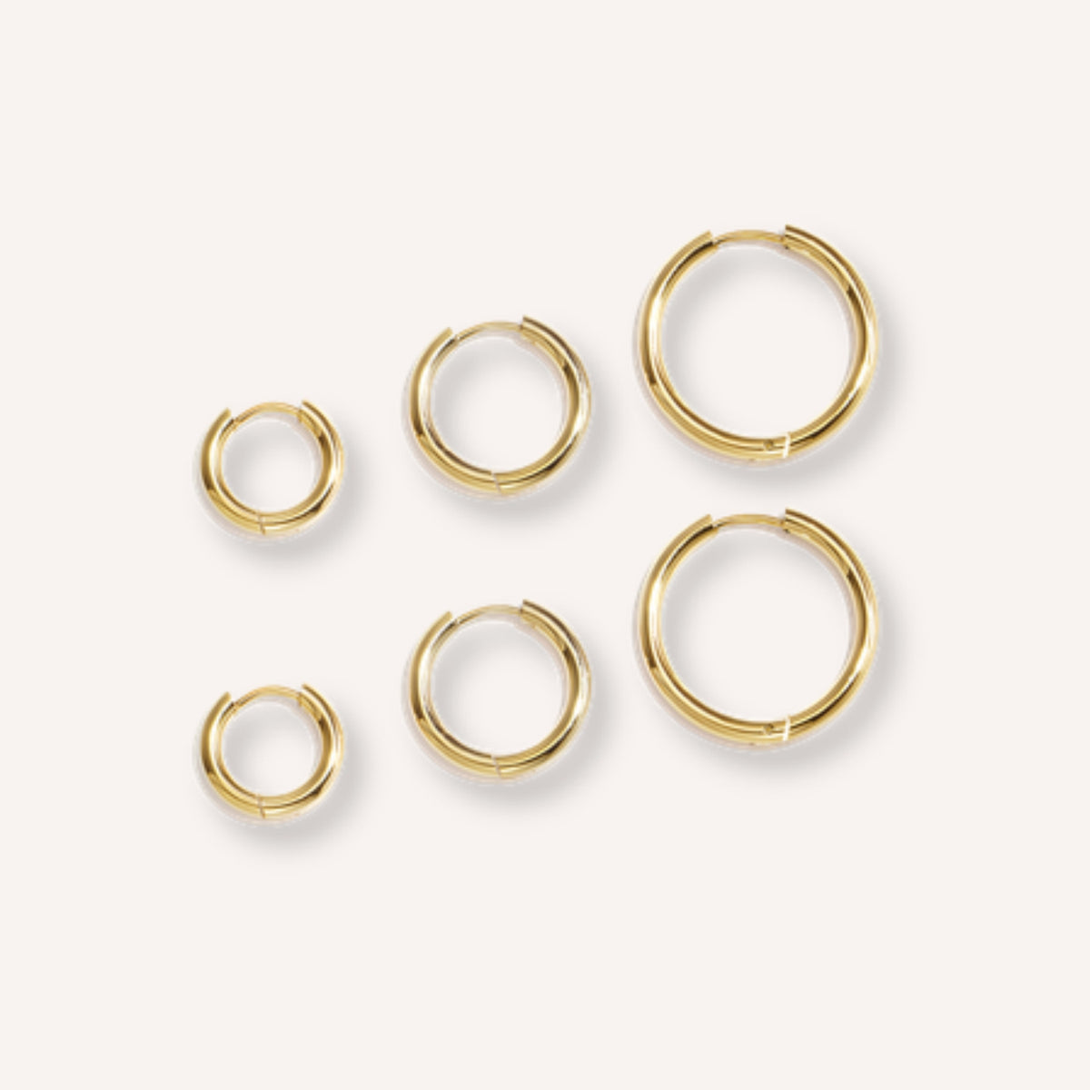 Trittico Oorbellen – Grof – 3 paar